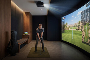 Short throw
for narrow spaces